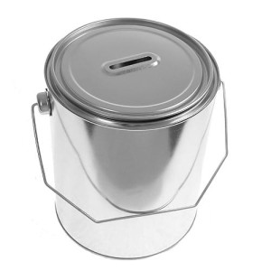 Skarbonka z wieczkiem wciskanym 153mm 3 litry z uchwytem [50szt.]